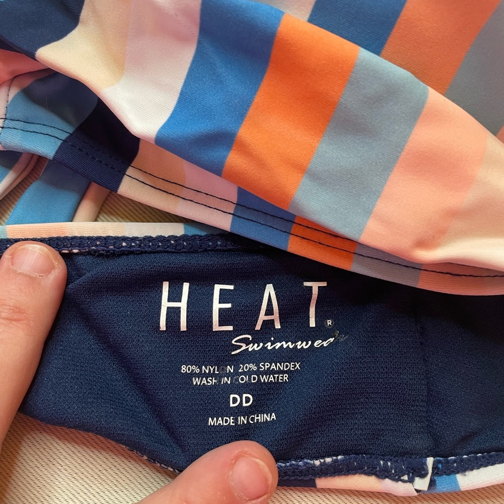 HEAT Swimwear Women's Striped Bikini